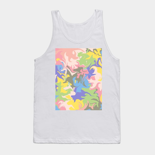 Light Spring (Seasonal Color Palette) Tank Top by aaalou